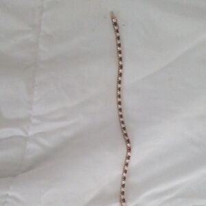 Elegant Gold and Silver Bracelet